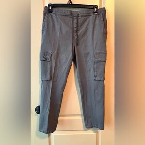 AND NOW THIS Men's Gray Cargo Pants